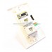Placa Tapa VGA + HDMI 1.4 + Audio Jack 3.5 mm + 2 Cat5e cople ABS